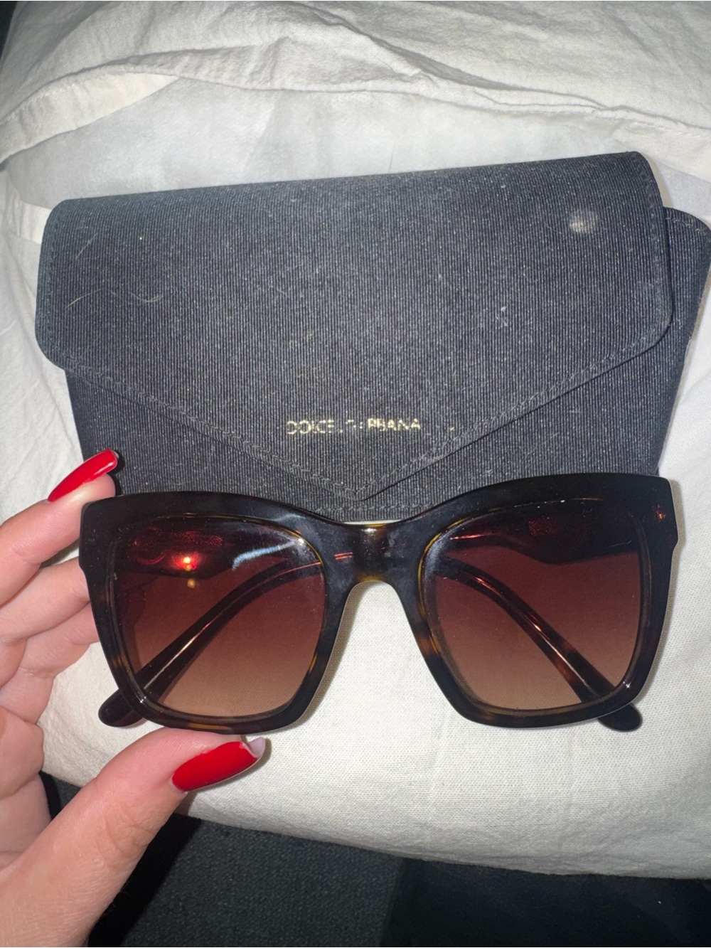 Dolce & Gabbana Women’s Tortoiseshell Cat-Eye Sunglasses - Brown Lenses